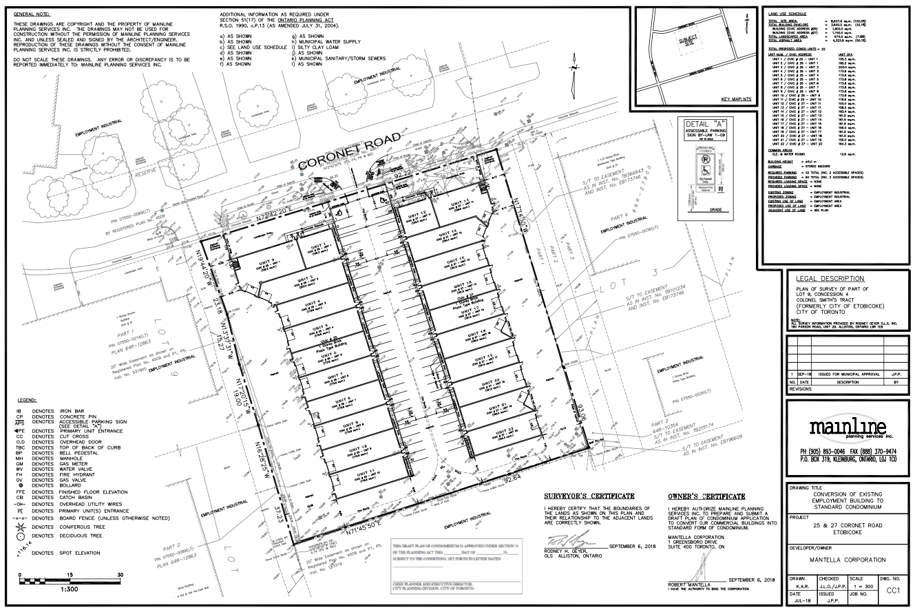 25 & 27 Road mainline